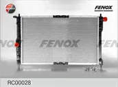 Радиатор охлаждения двигателя Fenox для Daewoo Lanos 1997-2008. Артикул RC00028