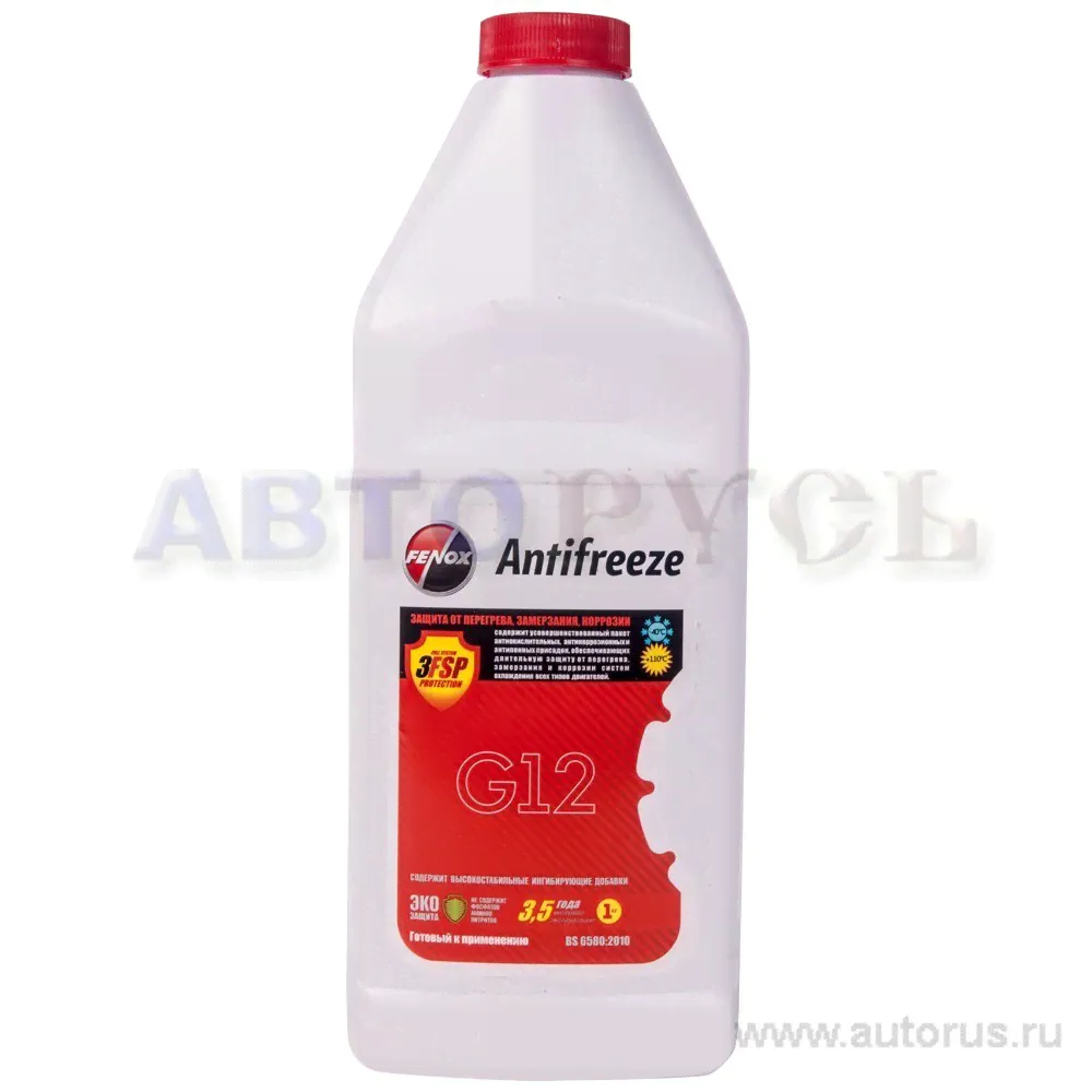 Антифриз FENOX Universal G12 готовый красный 1 л AF1252-0