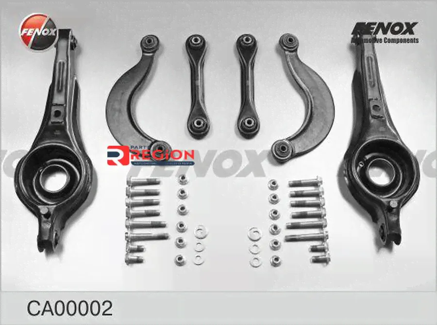 CA00002 FENOX РЫЧАГ ПОДВЕСКИ комплект рычагов с крепежом на заднюю ось Ford Focus I, II 97-11-0