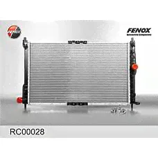 FENOX RC00028 RC00028 (96181931 / 96182261 / P96351263) радиатор системы охлаждения\ Daewoo (Дэу) Lanos (Ланос) / nubira 1.4-2.0 97>