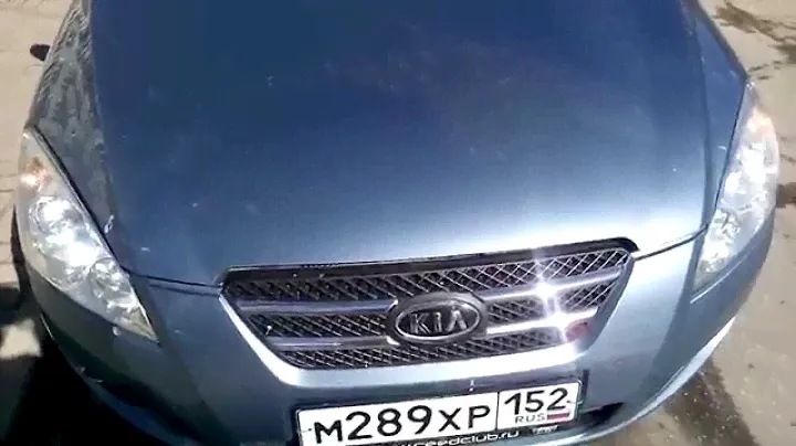 Газовый упор kia cee'd
