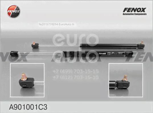 A901001C3 FENOX Амортизатор крышки багажника-0