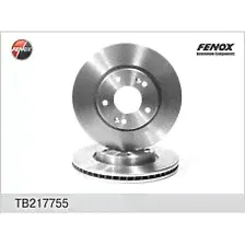 FENOX TB217755 TB217755 (230789 / 517120Q100 / 517121D000) диск тормозной передний [280*26*7, ] tucson, Sportage (Спортедж) 96- tb217755