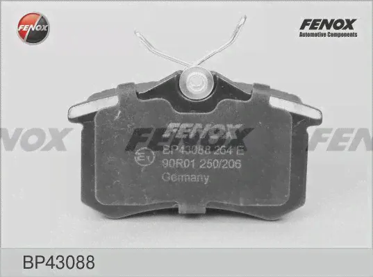Задние тормозные колодки FENOX, BP43088