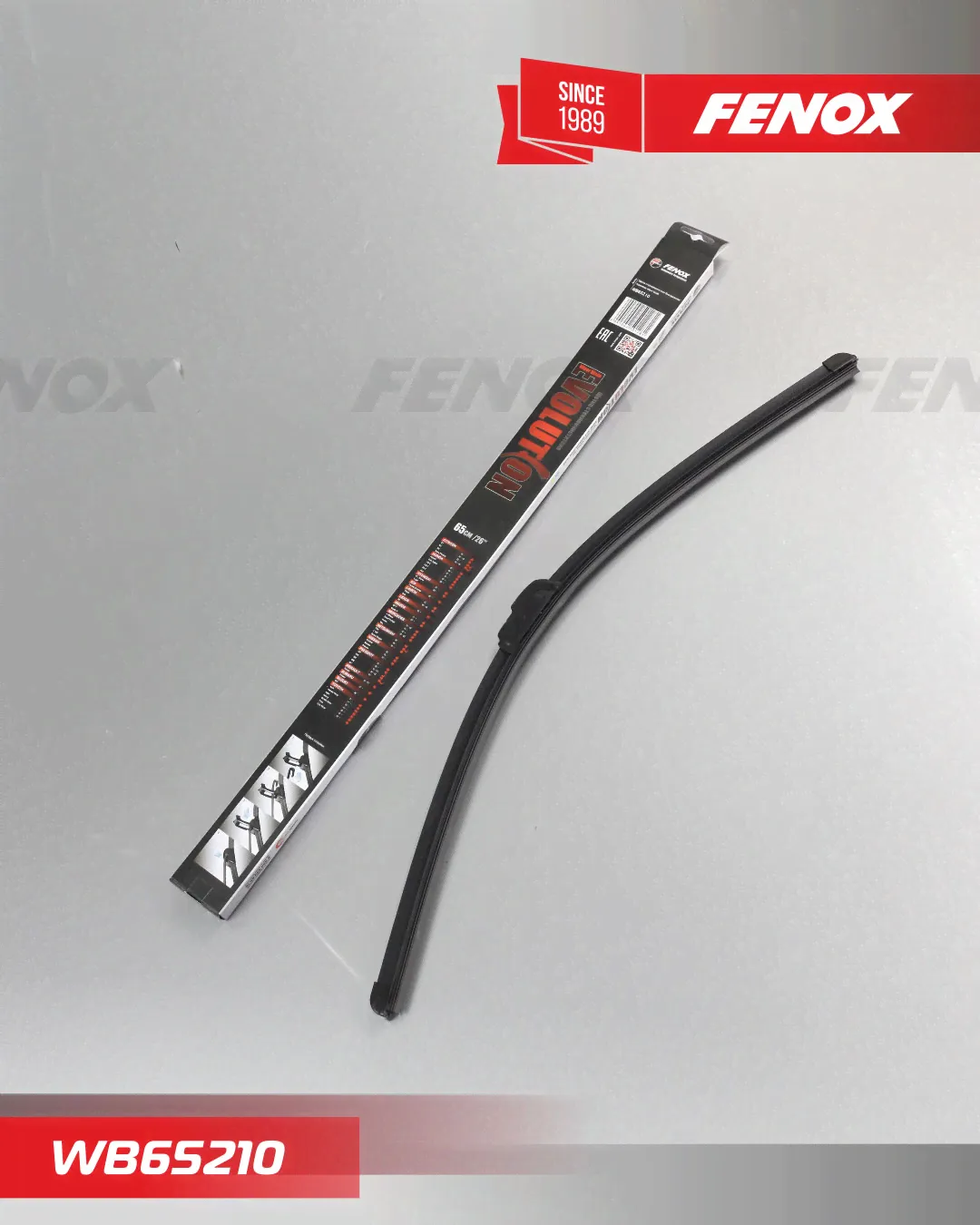 Щетка стеклоочистителя (дворник) Fenox для Nissan Qashqai I 2007-2013. Артикул WB65210-1