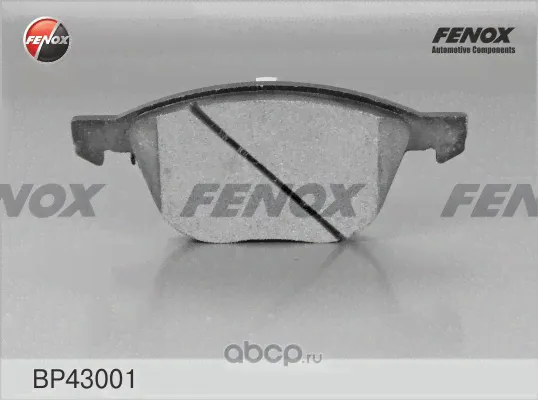 BP43001 FENOX КОЛОДКИ ТОРМОЗНЫЕ ДИСКОВЫЕ