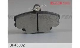 Колодки тормозные дисковые Fenox передние, комплект на ось (4 шт), арт. BP43002