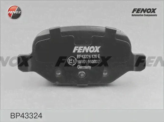 Задние тормозные колодки FENOX BP43324