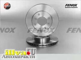 Диск тормозной передний Nissan Primera вентилируемый Fenox TB217333 , 4020671E04