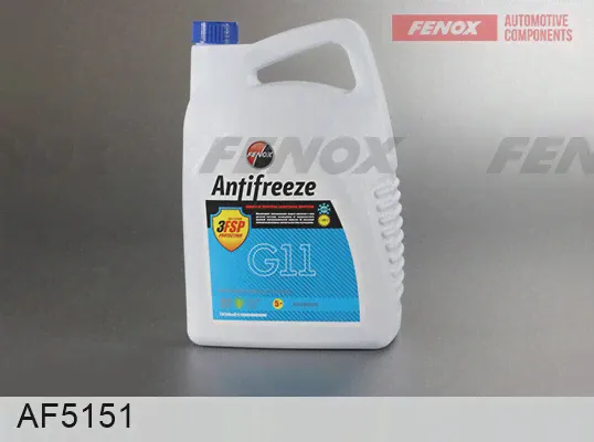 Антифриз синий G11 FENOX готовый (5л.) FENOX, AF5151-0