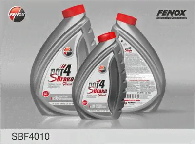 FENOX SBF4010. Жидкость тормозная UNIVERSAL DOT4 1.0л