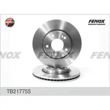 (tb217755) Диск тормозной передний вентилируемый FENOX Hyundai