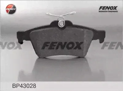 Задние тормозные колодки FENOX BP43028