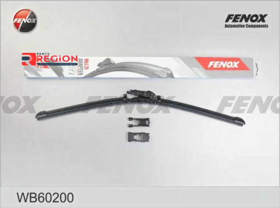 WB60200 FENOX Щетка стеклоочистителя бескаркасная 600мм