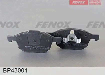 Тормозные колодки Fenox передние для Ford Focus III 2010-2019. Артикул BP43001-1