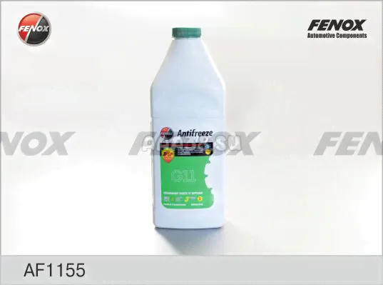 AF1155 FENOX Антифриз Fenox ANTIFREEZE G11 зеленый 1кг