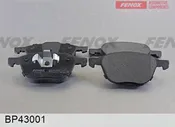 Тормозные колодки Fenox передние для Ford Focus III 2010-2019. Артикул BP43001