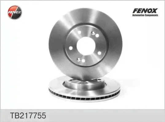 Тормозной диск FENOX TB217755-0