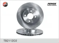 FENOX Диск тормозной ВАЗ 2112 FENOX ТВ 211203 (TB2112O3)